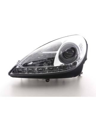 Daylight headlight LED daytime running lights Mercedes SLK R171 chrome