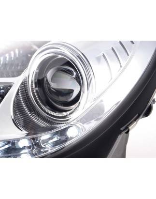 Daylight headlight LED daytime running lights Mercedes SLK R171 chrome