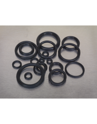 Rubber O-Ring Assortment 225pc Metric