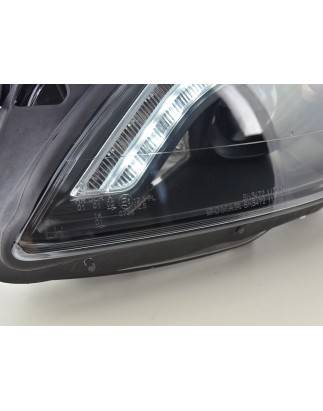 Daylight headlight LED DRL look Mercedes-Benz S-Class (221) 05-09 black