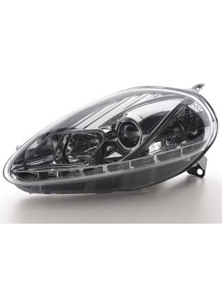 Daylight headlights LED daytime running lights Fiat Grande Punto 199 05-08 chrome