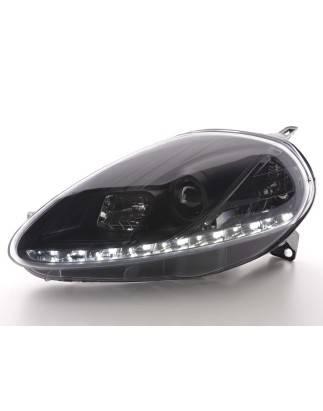 Daylight headlight LED daytime running lights Fiat Grande Punto 199 black