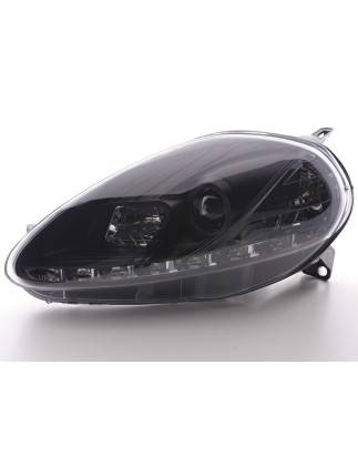 Daylight headlight LED daytime running lights Fiat Grande Punto 199 black