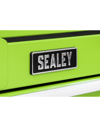 Rollcab 6 Drawer with Ball Bearing Slides - Green