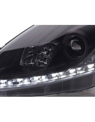 Daylight headlight LED daytime running lights Fiat Grande Punto 199 black