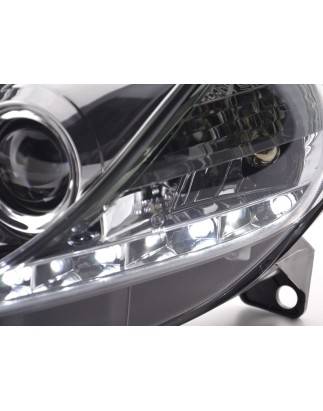 Daylight headlight LED daytime running lights Fiat Grande Punto 199 chrome