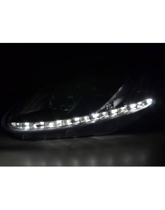 Daylight headlight LED daytime running lights Fiat Grande Punto 199 black