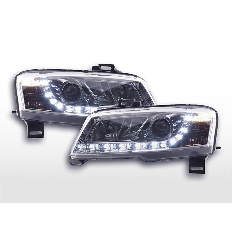 Daylight headlights LED daytime running lights Fiat Stilo 01-06 chrome