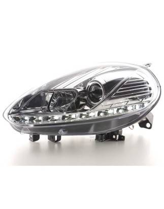 Daylight headlight LED daytime running lights Fiat Punto Evo 09- chrome