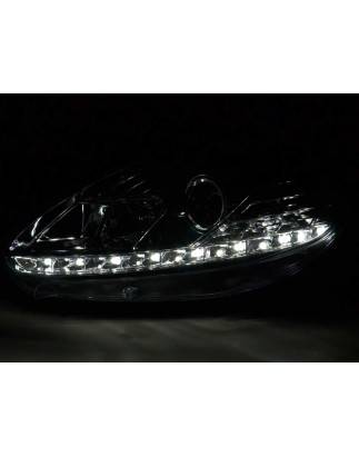 Daylight headlight LED daytime running lights Fiat Punto Evo 09- chrome