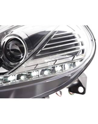 Daylight headlight LED daytime running lights Fiat Punto Evo 09- chrome