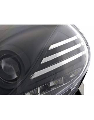 Daylight headlight LED daytime running lights Fiat Punto Evo 09- black