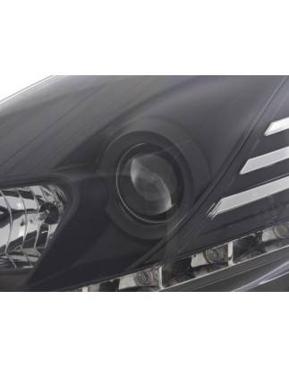 Daylight headlight LED daytime running lights Fiat Punto Evo 09- black