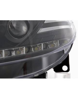 Daylight headlight LED daytime running lights Fiat Punto Evo 09- black