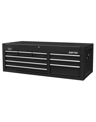 Topchest 9 Drawer with Ball Bearing Slides - Black