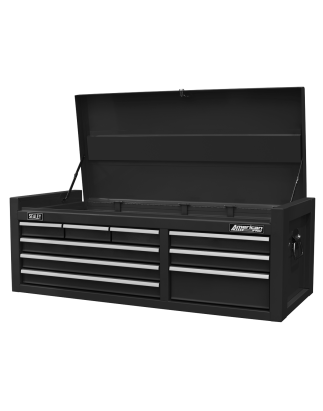 Topchest 9 Drawer with Ball Bearing Slides - Black