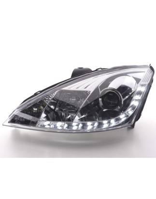 Daylight headlight LED daytime running lights Ford Focus 1 C170 chrome