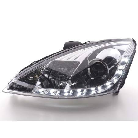 Daylight headlight LED daytime running lights Ford Focus 1 C170 chrome