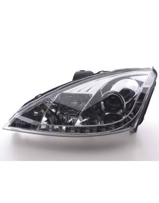 Daylight headlight LED daytime running lights Ford Focus 1 C170 chrome