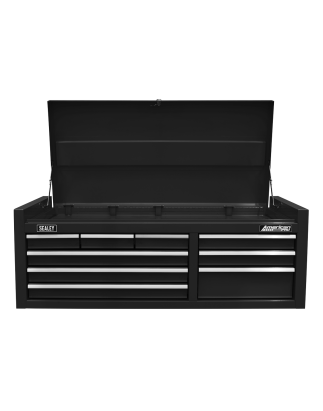 Topchest 9 Drawer with Ball Bearing Slides - Black