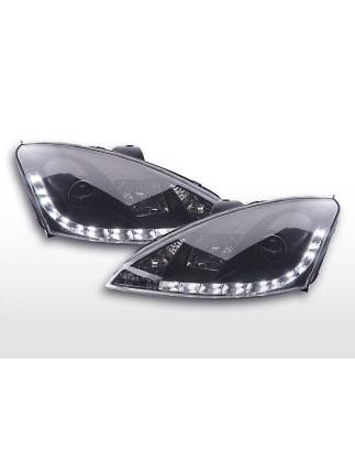 Daylight headlight LED daytime running lights Ford Focus 1 C170 black