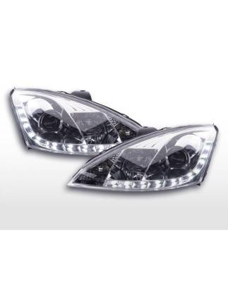 Daylight headlight LED daytime running lights Ford Focus 1 C170 chrome