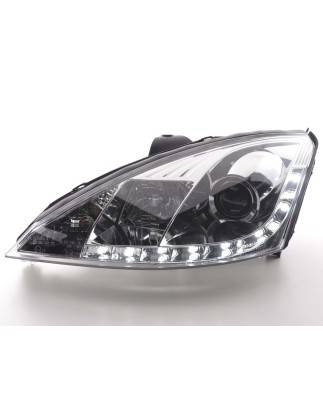 Daylight headlight LED daytime running lights Ford Focus 1 C170 chrome