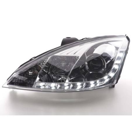 Daylight headlight LED daytime running lights Ford Focus 1 C170 chrome