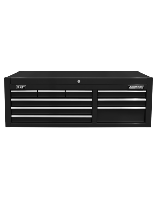 Topchest 9 Drawer with Ball Bearing Slides - Black