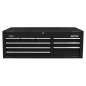 Topchest 9 Drawer with Ball Bearing Slides - Black