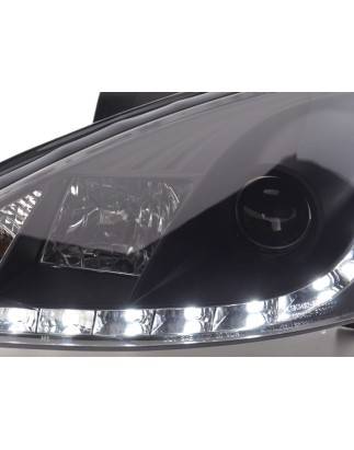 Daylight headlight LED daytime running lights Ford Focus 1 C170 black