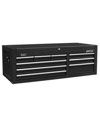 Topchest 9 Drawer with Ball Bearing Slides - Black