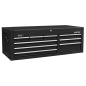 Topchest 9 Drawer with Ball Bearing Slides - Black