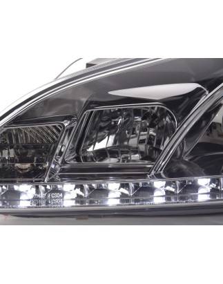 Daylight headlight LED daytime running lights Ford Focus 2 C307 chrome