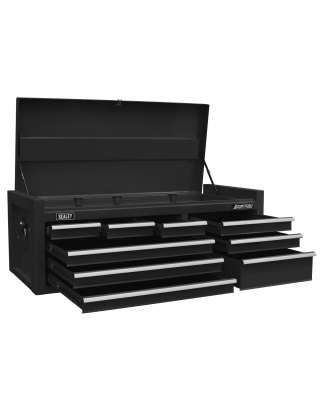 Topchest 9 Drawer with Ball Bearing Slides - Black