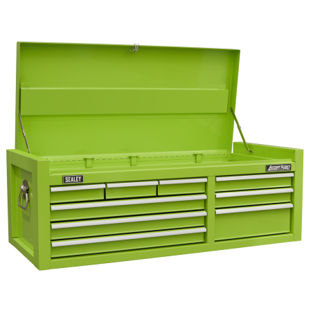 Topchest 9 Drawer with Ball Bearing Slides - Green