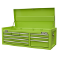 Topchest 9 Drawer with Ball Bearing Slides - Green