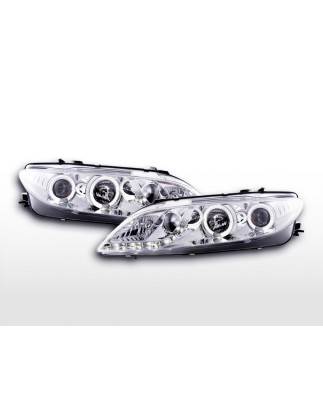 Daylight headlight LED DRL look Mazda 6 Limo 02-07 chrome