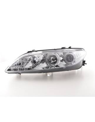 Daylight headlight LED DRL look Mazda 6 Limo 02-07 chrome