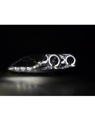 Daylight headlight LED DRL look Mazda 6 Limo 02-07 chrome