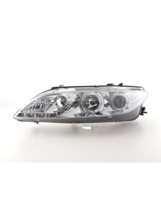 Daylight headlight LED DRL look Mazda 6 Limo 02-07 chrome