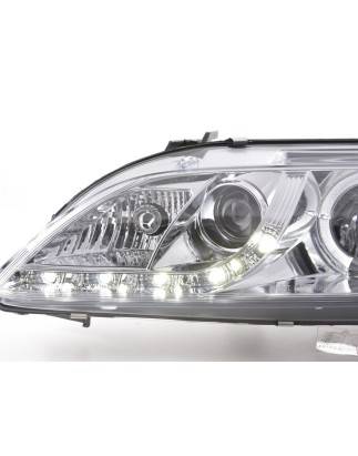 Daylight headlight LED DRL look Mazda 6 Limo 02-07 chrome