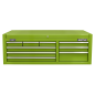 Topchest 9 Drawer with Ball Bearing Slides - Green