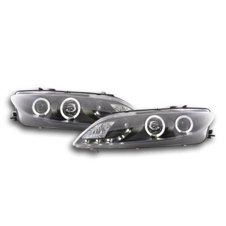 Daylight headlight LED DRL look Mazda 6 Limo 02-07 black