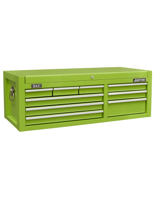 Topchest 9 Drawer with Ball Bearing Slides - Green