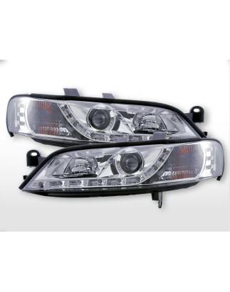 Phare Daylight LED feux de jour Opel Vectra B 95-99 chrome