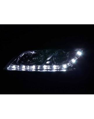 Phare Daylight LED feux de jour Opel Vectra B 99-02 chrome