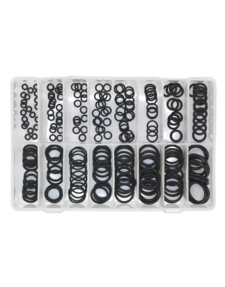 Rubber O-Ring Assortment 225pc Metric