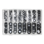 Rubber O-Ring Assortment 225pc Metric