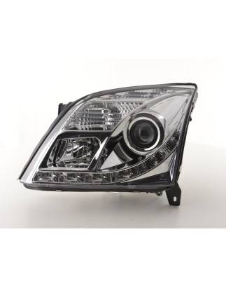 Daylight headlight LED DRL look Opel Vectra C 02-05 chrome